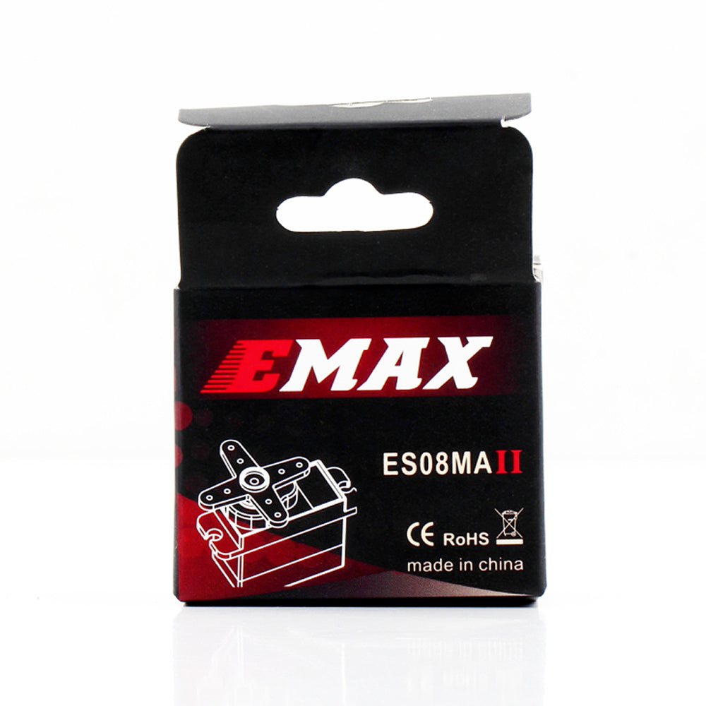 4 Pieces EMAX ES08MA II Mini Metal Gear High-Speed Servos Upgrade ES08MA