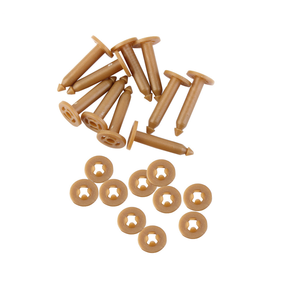 10PCS/Lot Anti-drop Clear Pins Buckles Mount Gimbal for DJI ZENMUSE H3-3D H4-3D - Gold Color