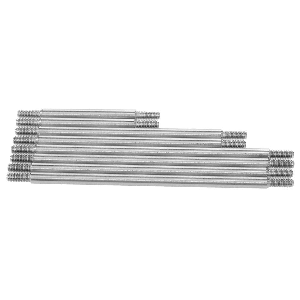 8 PCS for Traxxas TRX-4 Model Car Metal Tie Rod Set Kit - Silver
