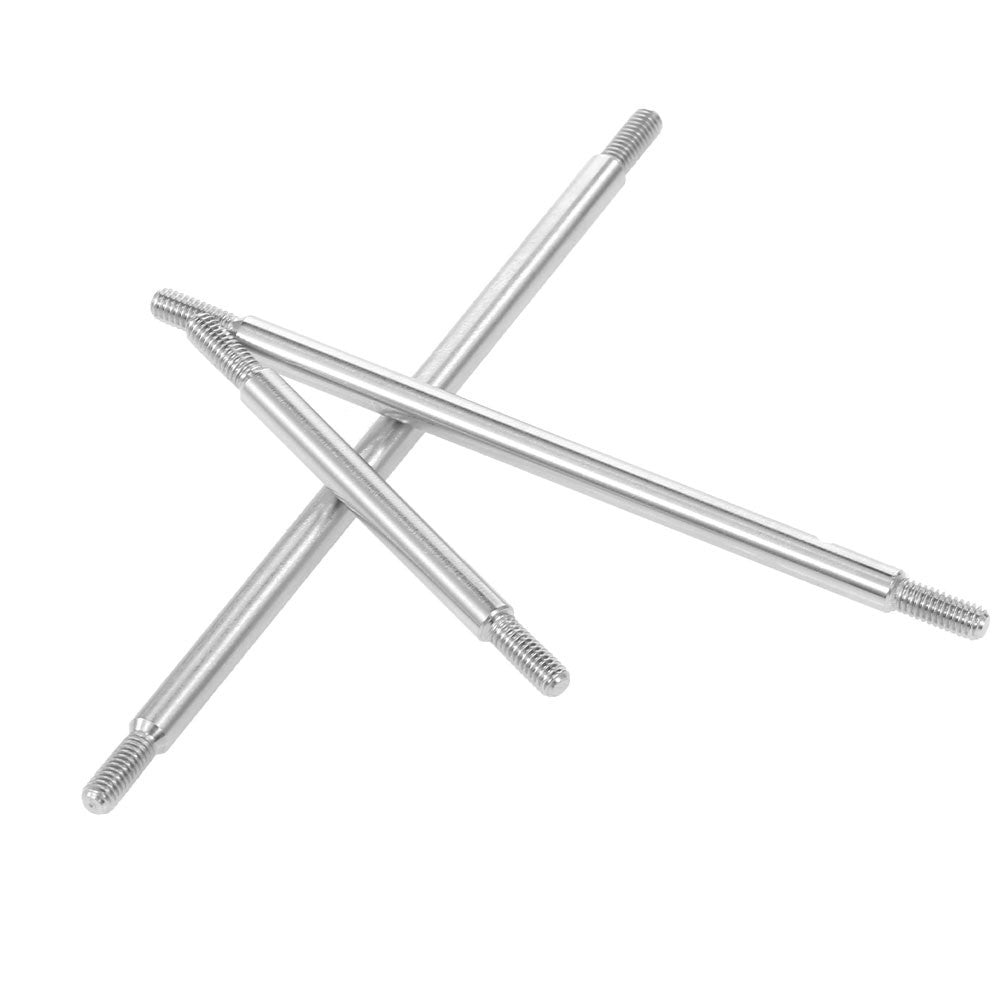 8 PCS for Traxxas TRX-4 Model Car Metal Tie Rod Set Kit - Silver
