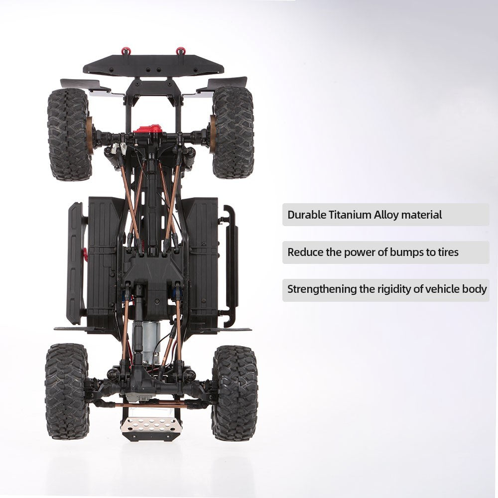 8 PCS for Traxxas TRX-4 Model Car Metal Tie Rod Set Kit - Silver