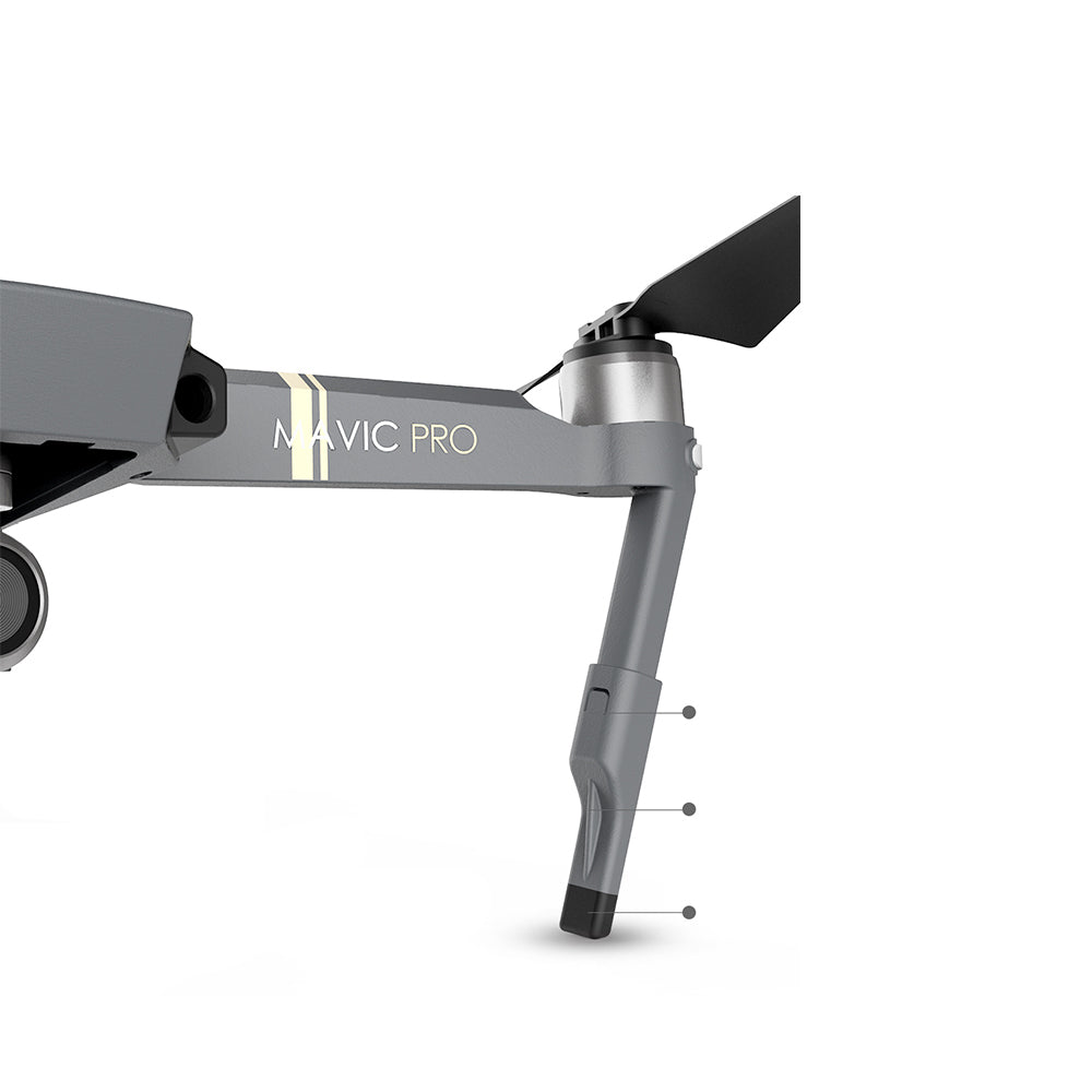 PGYTECH Extended Landing Gear Leg Support Protector Extension Replacement for Mavic Pro drone