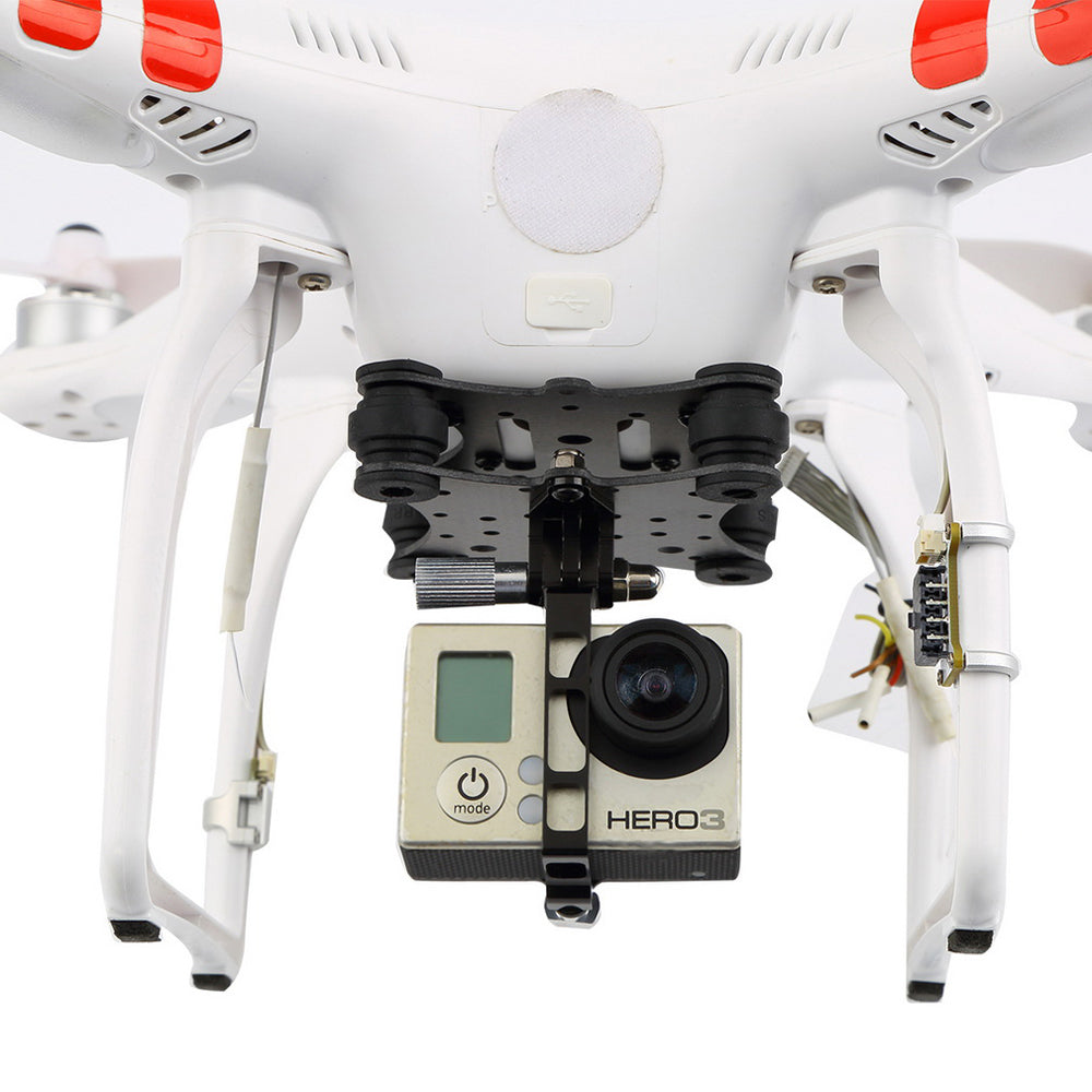 CNC Aluminum Alloy Brushless Gimbal Camera Frame with Accessories for GoPro 2 3 FPV Aerial