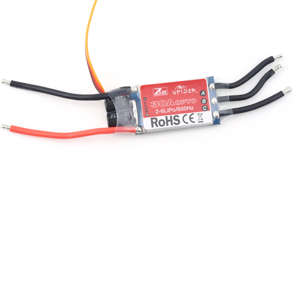 ZTW Spider 2-6S 30A OPTO ESC for Multi-Rotor Copter APM DJI NAZA Aircraft