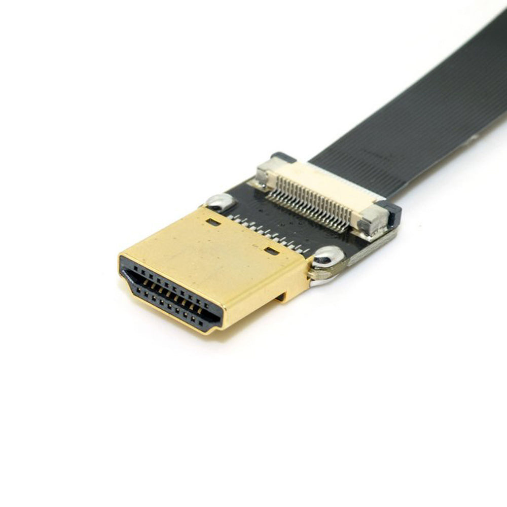 20CM FPV HDMI Type A Male to HDMI Male HDTV FPC Flat Cable for Multicopter Aerial Photography