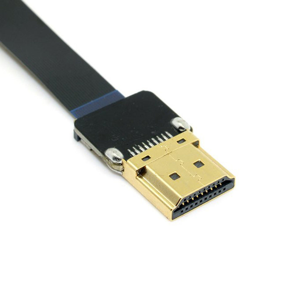 20CM FPV HDMI Type A Male to HDMI Male HDTV FPC Flat Cable for Multicopter Aerial Photography