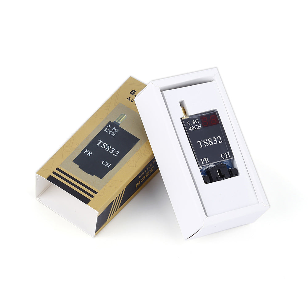 TS832 5.8G 40CH 600mW FPV AV Transmitter with Antenna