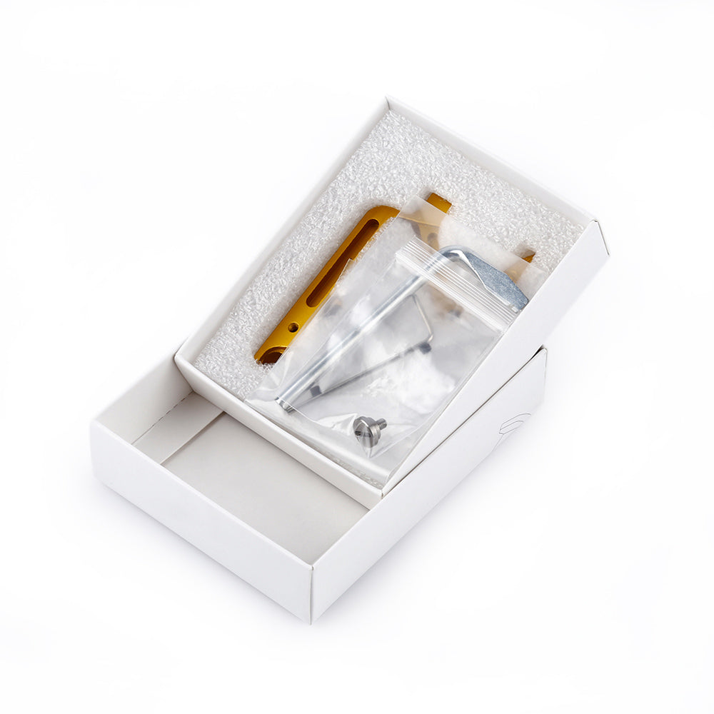 Remote Control CNC Aluminum Display Holder Frame FPV Bracket for DJI Phantom 3 Inspire 1 - Gold Color