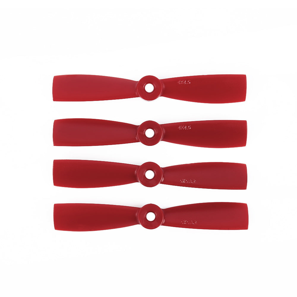 Two Pairs OCDAY 4045 RC Airplane Model Propeller Prop 2 Blades - Red
