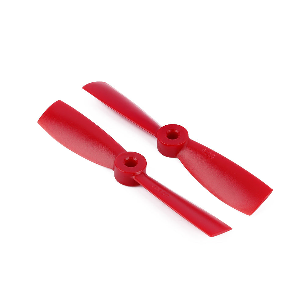 Two Pairs OCDAY 4045 RC Airplane Model Propeller Prop 2 Blades - Red