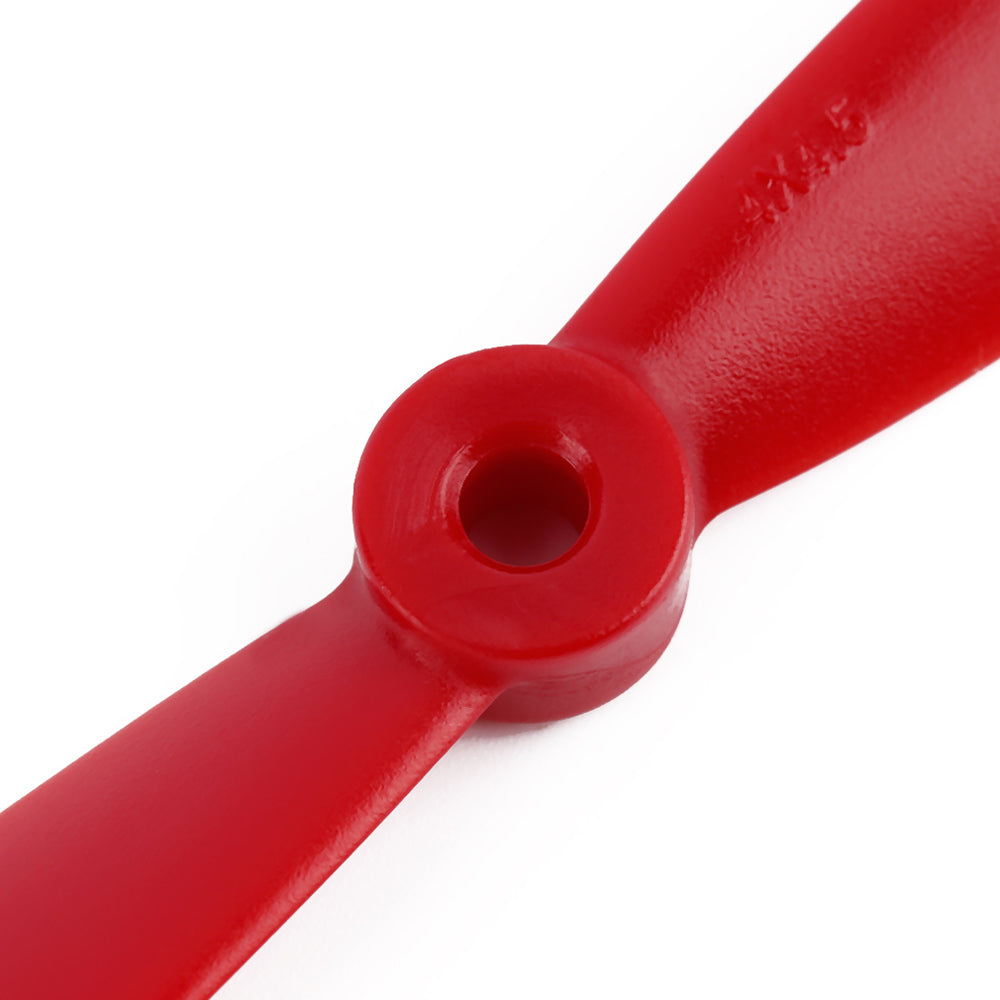 Two Pairs OCDAY 4045 RC Airplane Model Propeller Prop 2 Blades - Red
