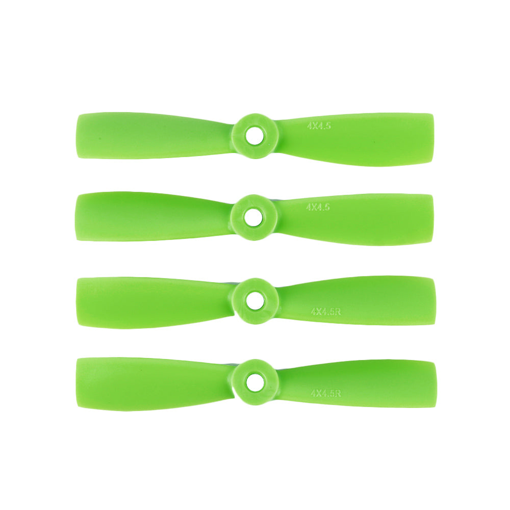 Two Pairs OCDAY 4045 RC Airplane Model Propeller Prop 2 Blades - Green