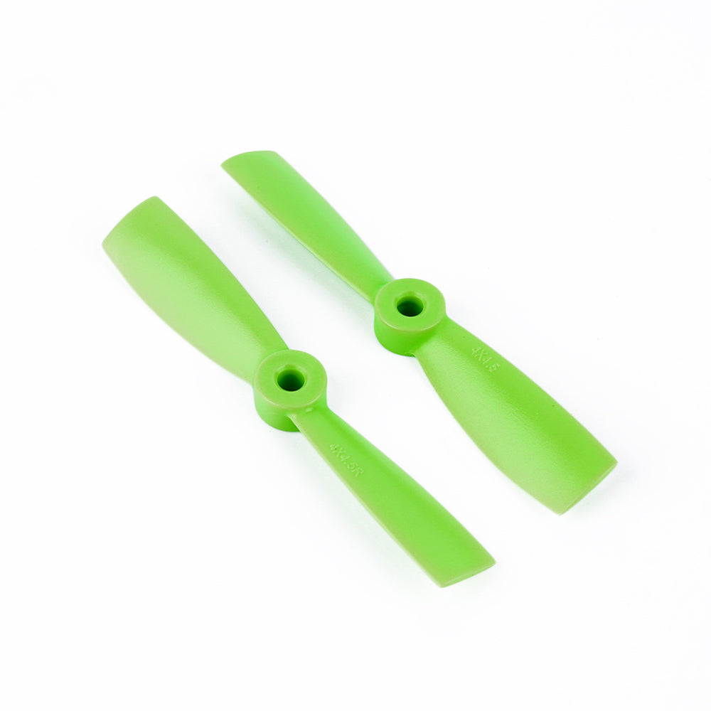 Two Pairs OCDAY 4045 RC Airplane Model Propeller Prop 2 Blades - Green