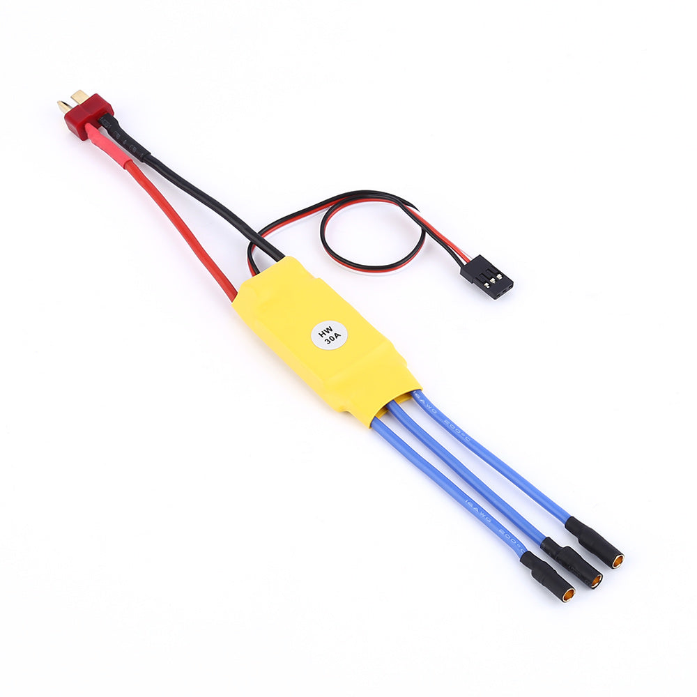 30A Welding Plug Brushless ESC Electric Speed Control 4V-16V Voltage