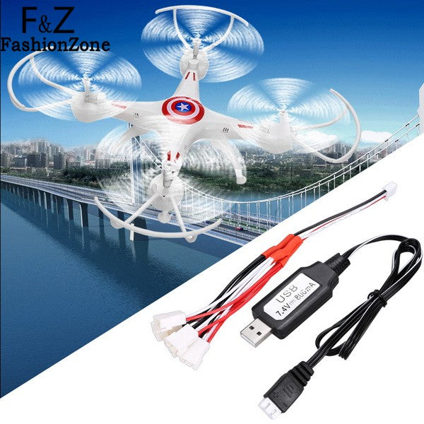 5-in-1 Cable + USB Charging Cable Set for MJX X600/X101 RC Quadcopter