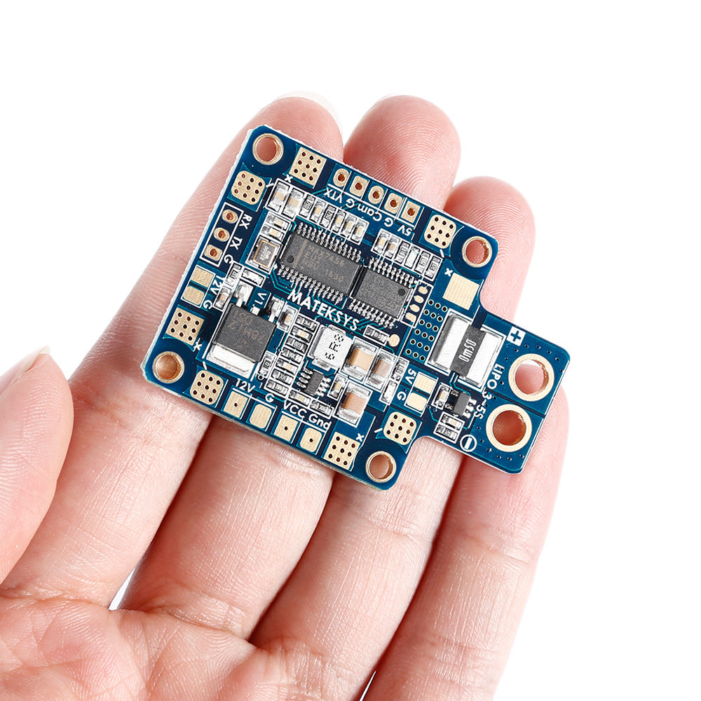 Matek Systems HUBOSD Eco X-Type STOSD8 PDB Module Current Sensor 140A Dual BEC OSD XT60