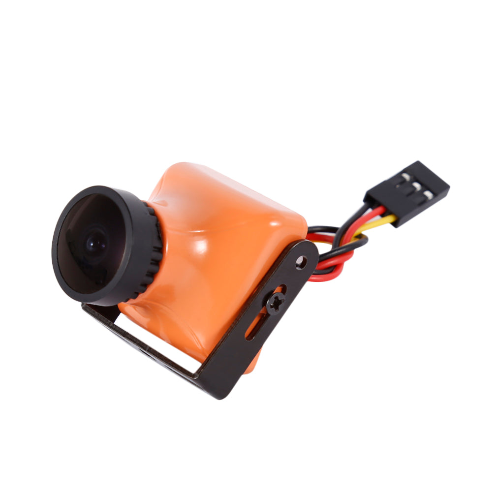 Portable Mini FPV Camera 600TVL 26mm 2.8mm Lens Camera for Racing Drone - Orange