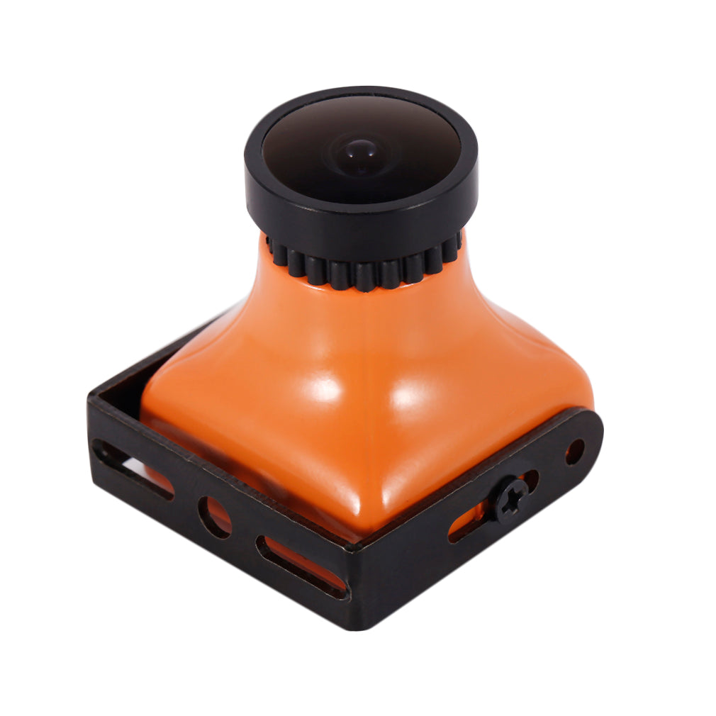 Portable Mini FPV Camera 600TVL 26mm 2.8mm Lens Camera for Racing Drone - Orange