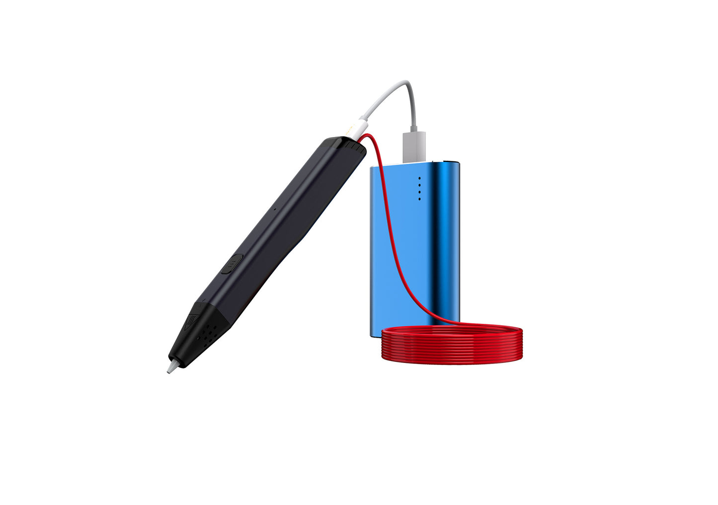 ISUN3D 3D Printer 4.0 Low Temperature Printing Pen Easy Operation DIY Creation - Black