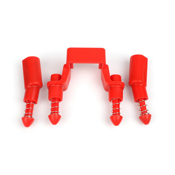 Upgraded Landing Gear Stabilizer Damping Landing Skid Stabilizers Extender Set for DJI Mavic Pro - Red