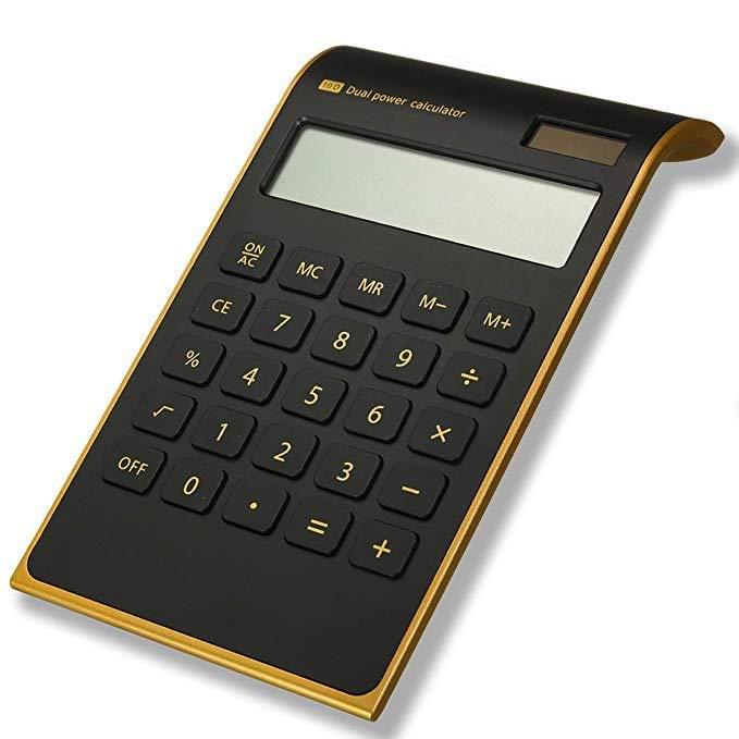 Desktop Calculator Ultra-thin 10 Digits Large LCD Display