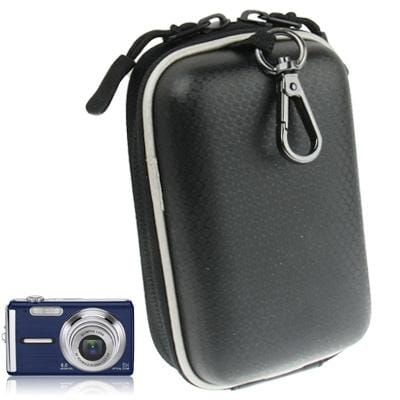 Universal Mini Digital Leather Camera Bag, Size: 130 x 85 x 55mm (Silver)