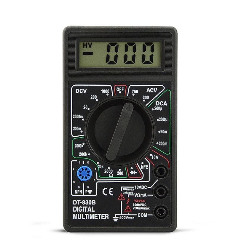 DT830B Mini Digital Multimeter Electrical Instrument