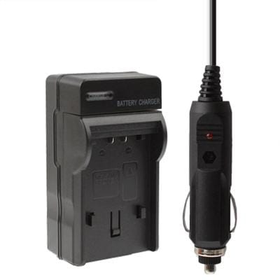 Digital Camera Battery Car Charger for Samsung BP105R (Black)