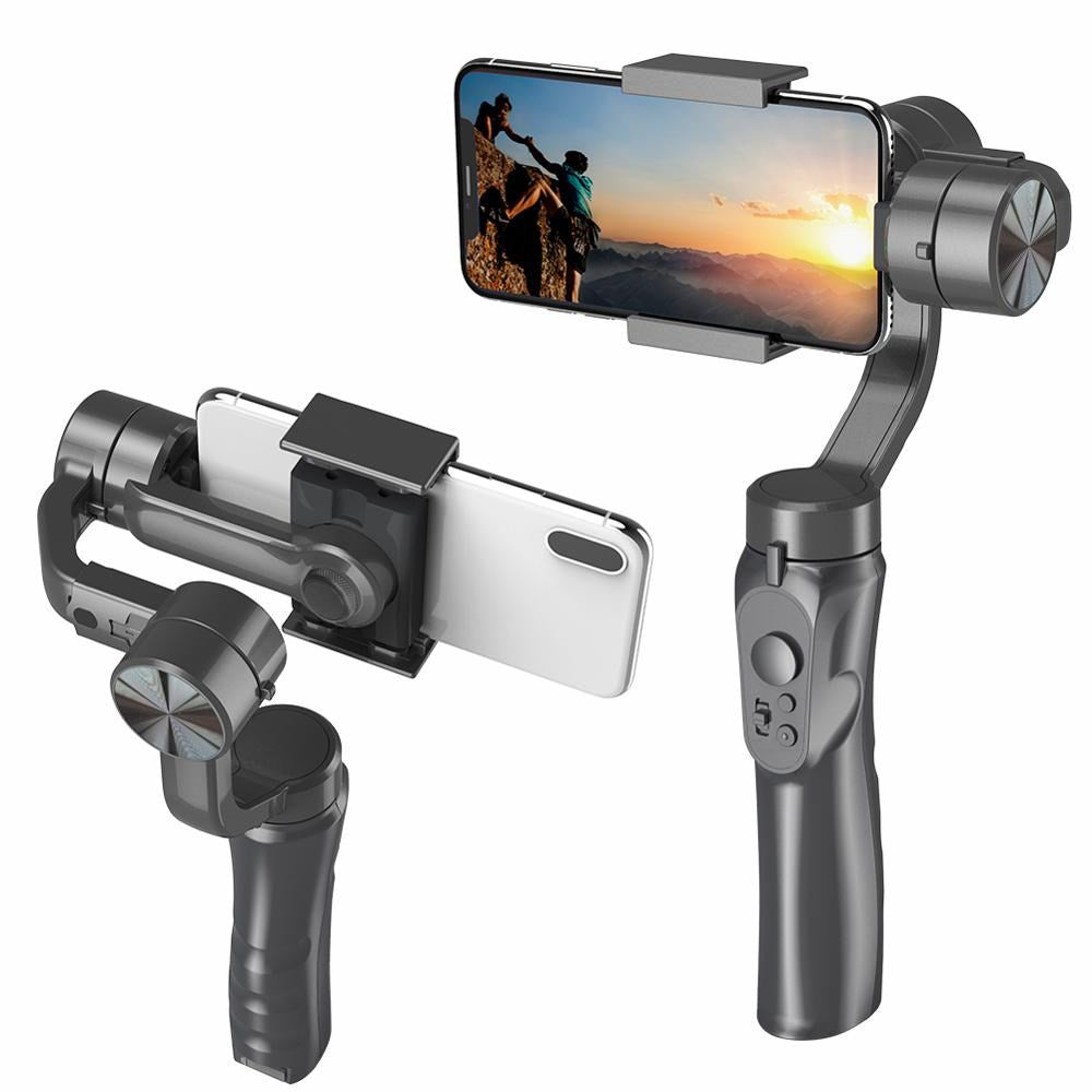 H4 Three Axis Gimble Stabilizer Adjustable Anti-shake Shooting Stabilizer for iPhone and Android