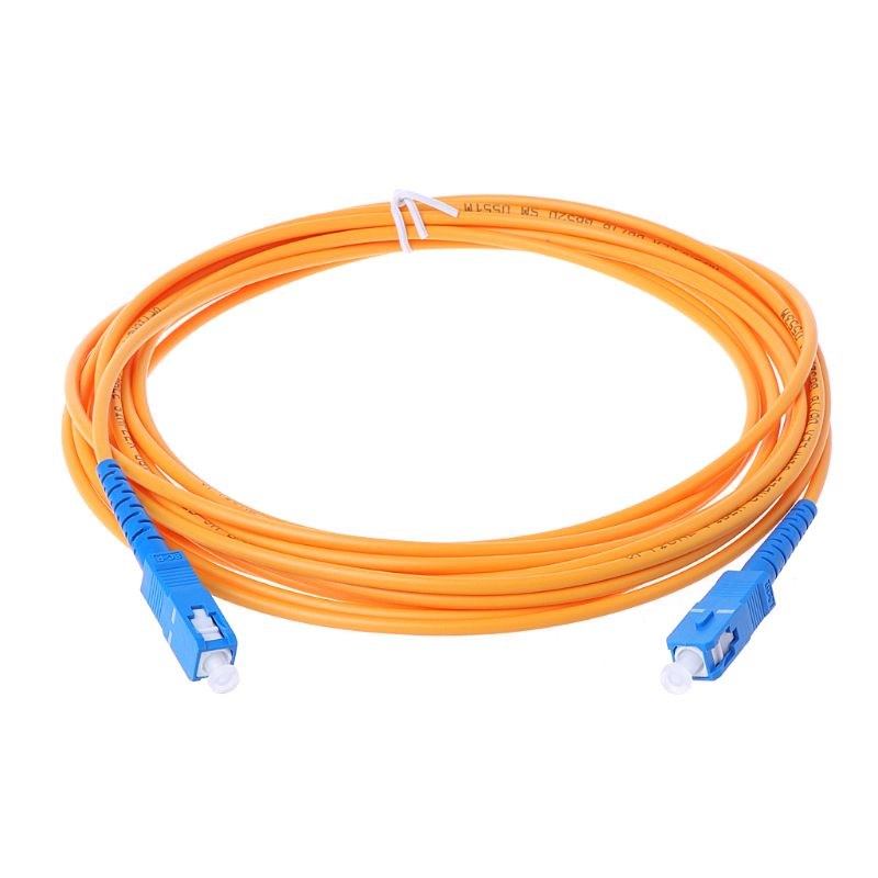SC/UPC-SC/UPC-SM/LSZH 3mm Fiber Optic Jumper Cable Single Mode Extension Patch Cord - 10m