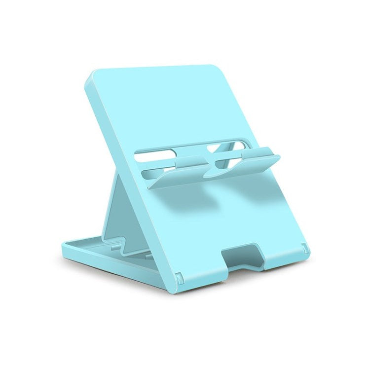 Uniqkart for Nintendo Switch / Lite Universal Host Portable Stand Holder Adjustable Folding Support Frame - Blue