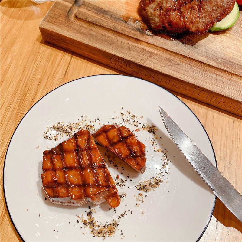 Uniqkart for Airpods 1/2 Pro Silicone Case French Steak Wireless Earphones Protector - Uniqkart for Airpods 1/2