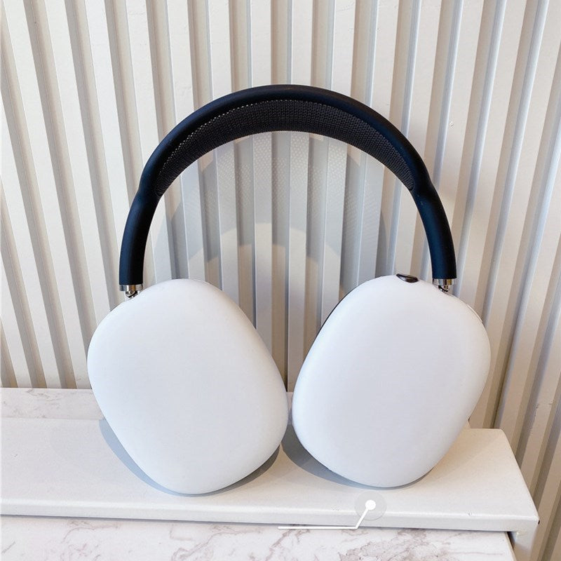 Uniqkart for Apple AirPods Max Cover Wireless Bluetooth Handset Case - White