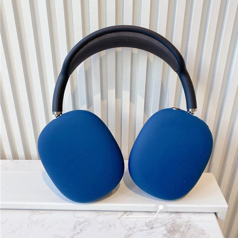 Uniqkart for Apple AirPods Max Cover Wireless Bluetooth Handset Case - Dark Blue