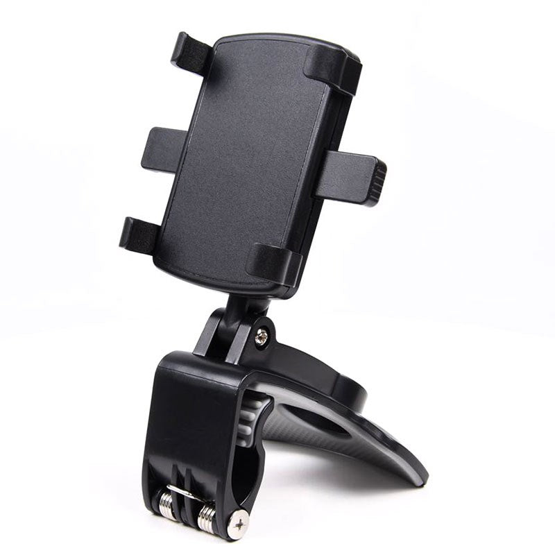 Car Phone Holder 360 ° Rotation Auto Dashboard Car Phone Mount Stand Bracket for Mobile Phone GPS