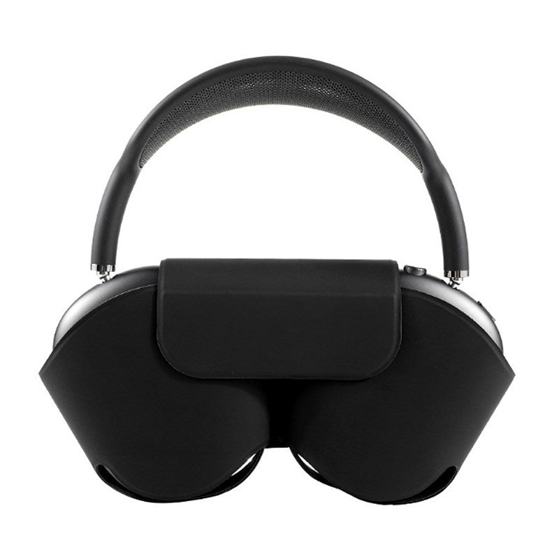 Uniqkart for Apple Airpods Max Storage Bag Bluetooth Earphone Sleeve Case Anti-scratch Cover - Black