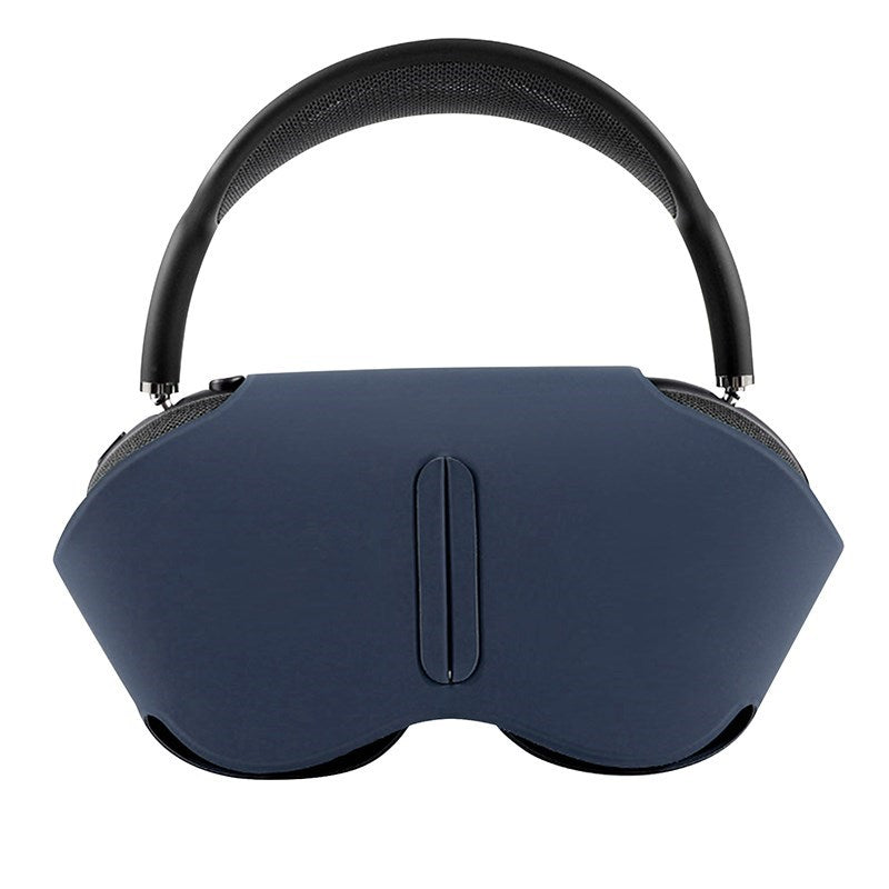 Uniqkart for Apple Airpods Max Storage Bag Bluetooth Earphone Sleeve Case Anti-scratch Cover - Dark Blue