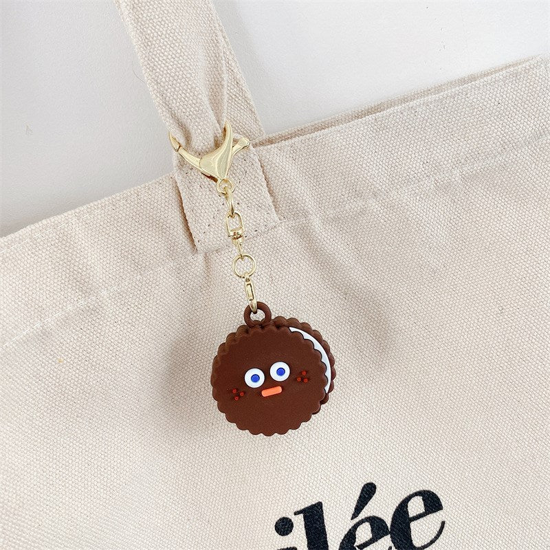 Uniqkart for Apple AirTag Case Cover Cute Cookies Tracker Protector - Style C