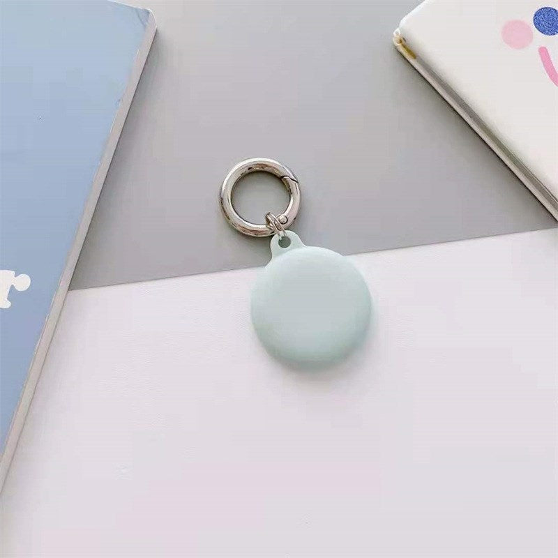 Uniqkart for Apple AirTag Tracker Case Cover Matte Silicone Protector - Green