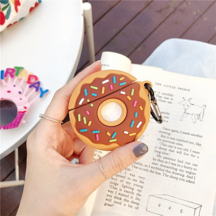 Uniqkart for Apple AirPods 1/2 Pro Bluetooth Earphone Case Donuts Headphones Cover - Uniqkart for AirPods 1/2