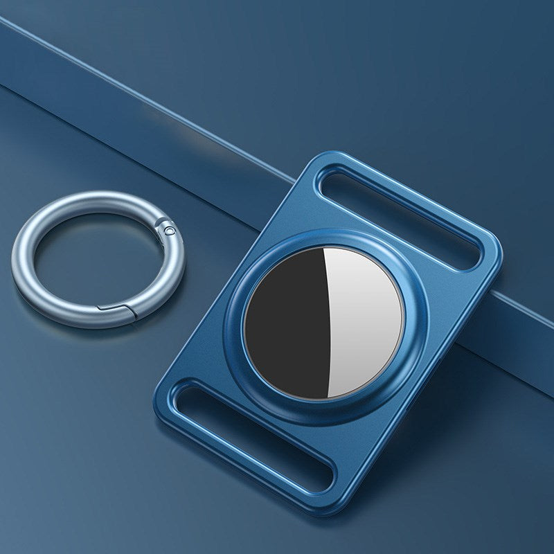 2Pcs/Set Anti-lost Location Tracking Protective Cover Case for Apple AirTag - Blue