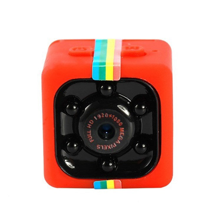 SQ11 Mini Wireless Video Camera 960P Night Vision Motion Detection Surveillance Nanny Cam Outdoor Sports Camera - Red