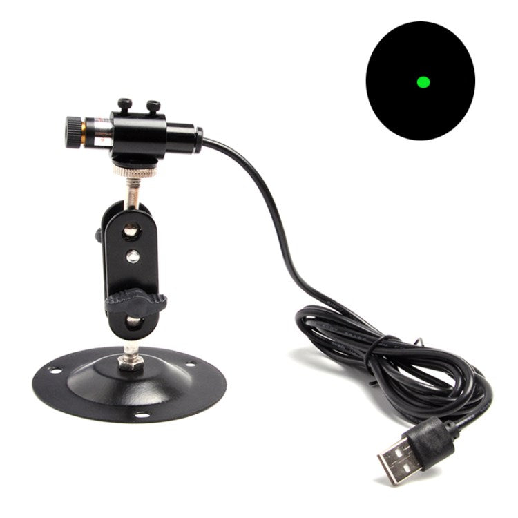 Garment Clothing Tools Laser Positioning Light Measurement Lamp - Black/USB Plug/Green Dot 100wm