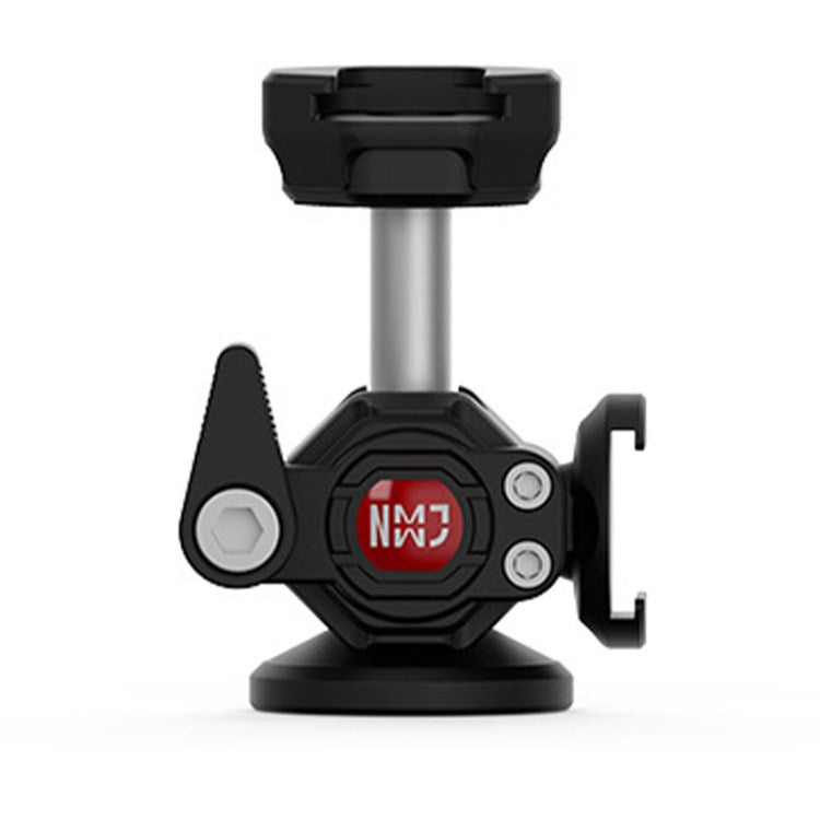 NMJ L-YT 360 Degrees Rotating Tripod Adapter DSLR Camera Stand Mount Accessory for Monitor Fill Light - Black