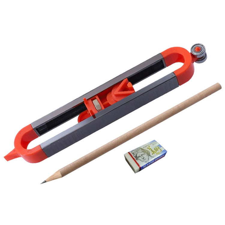 Durable Portable Precise Contour Gauge Scribe Woodworking Tool Corner Measuring Profile Duplicator