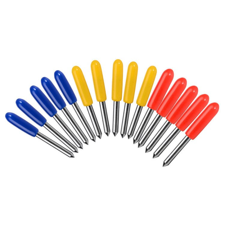 15Pcs 30°/45°/60° Plotter Blade Roland Cutter for GCC Cricut Pieces