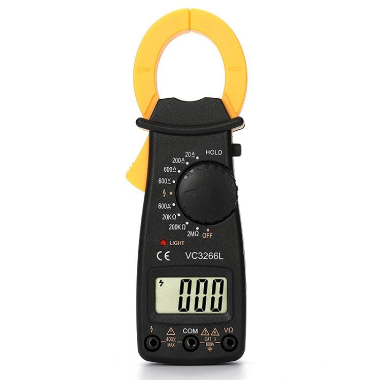 DT3266L 600A AC / DC Digital Clamp Meter Multimeter Current Voltage Tester (without Battery)