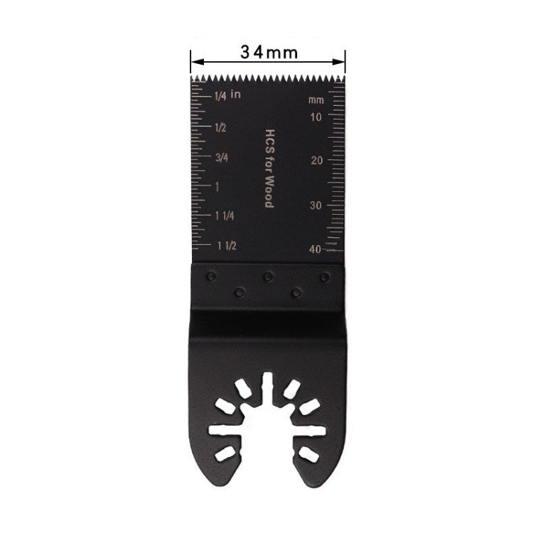 10Pcs Oscillating Saw Blades Metal Wood Multitool Quick Release Tool Blades - 34mm