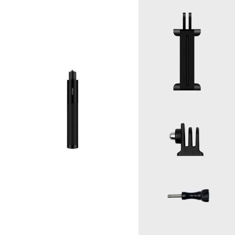 70cm Elongated Selfie Stick for GoPro Insta360 DJI Akaso SJCMA YI Extendable Monopod Phone Holder - Selfie Stick+Claw Mount+Screw Rod+Phone Clip