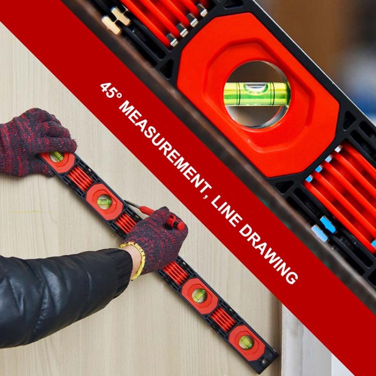 Multifunctional Foldable Level Multi-Angle Level Precise Leveling Woodworking Measuring Tool